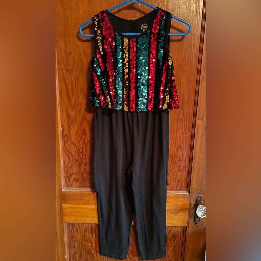 Wonder Nation one piece pantsuit. size 10-12